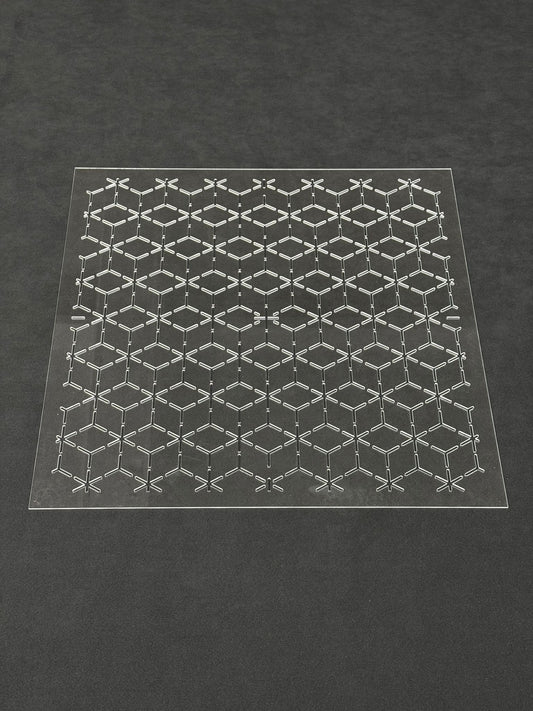 Stitching template 3D Cubes