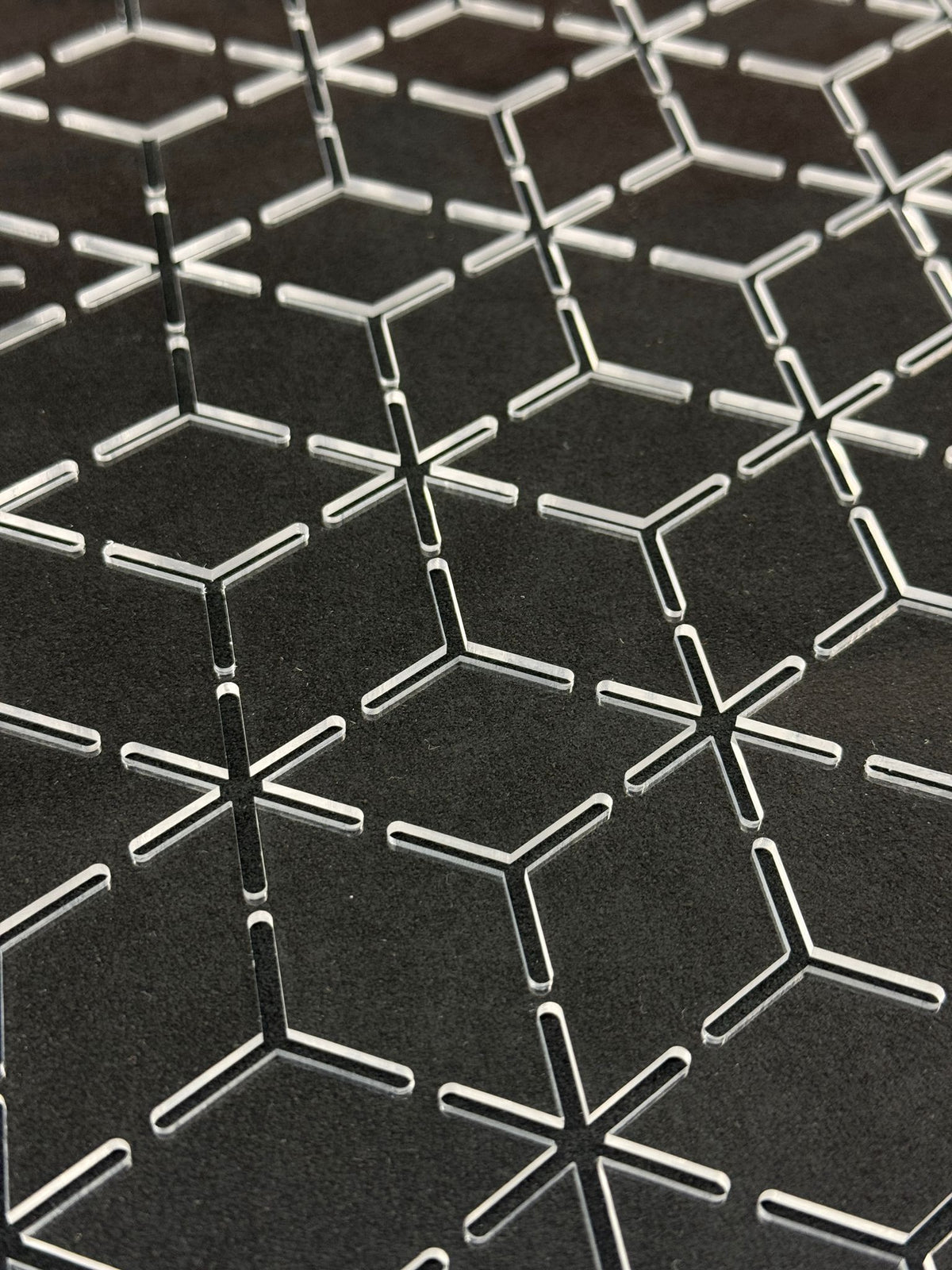 Stitching template 3D Cubes – Upholstery shop