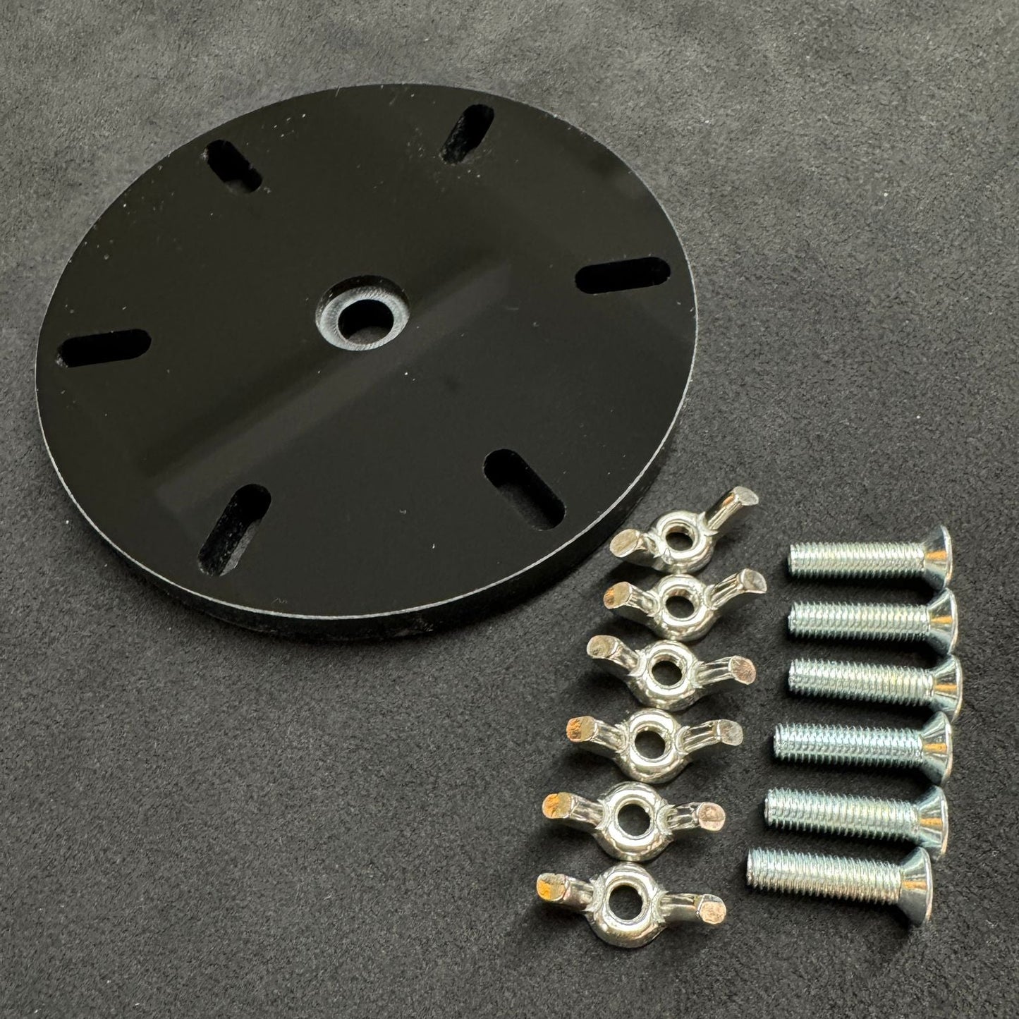 Steering Wheel Jig Adapter – 6-Bolt Pattern (70–88 mm)